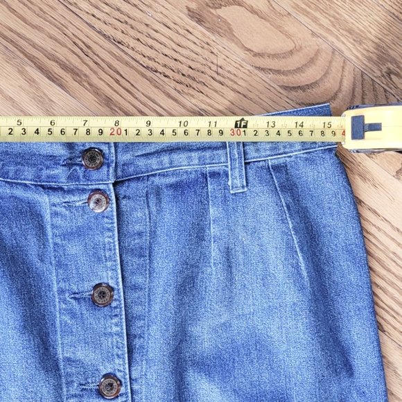 Vintage French Dressing from Paris denim skirt - Picture 4 of 6